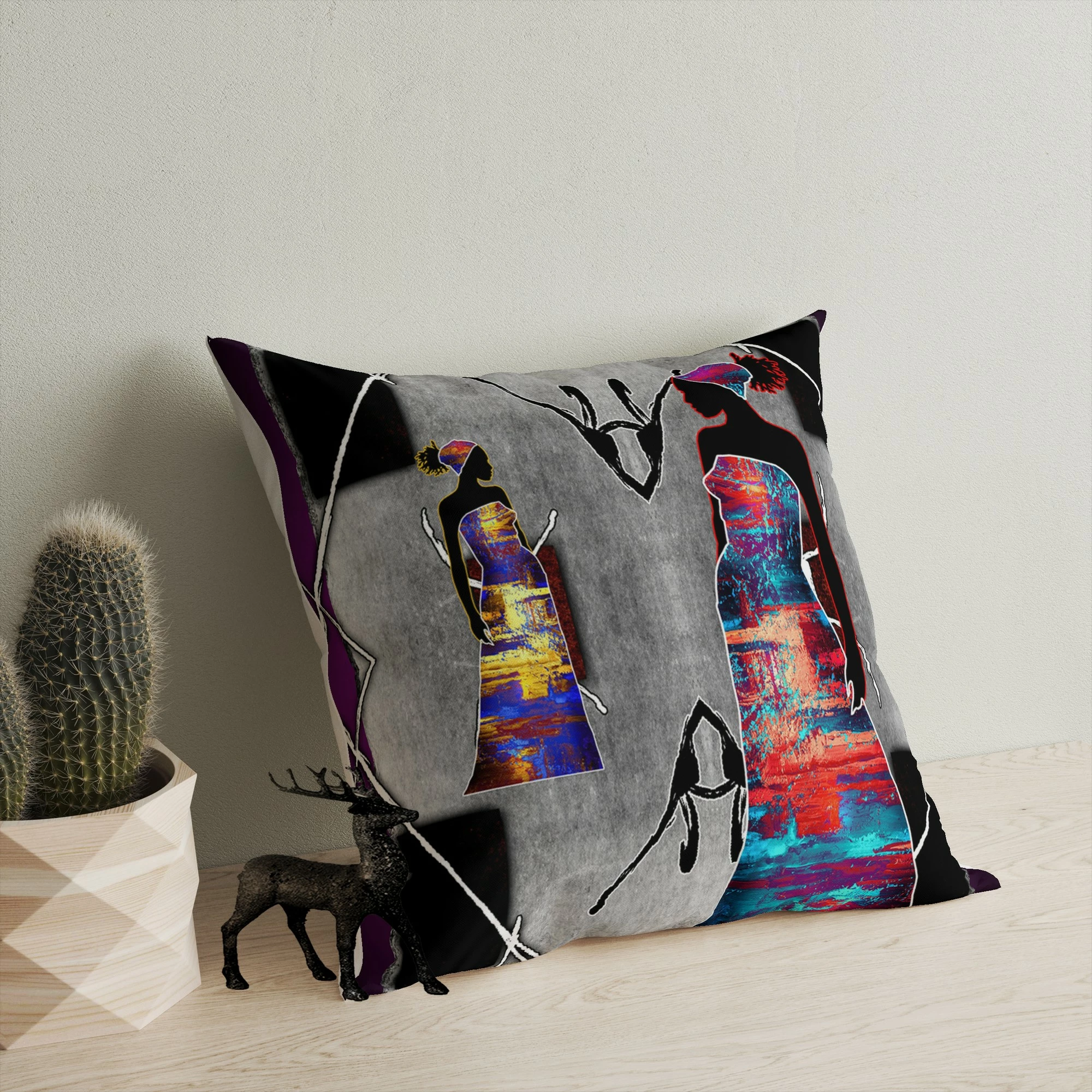 Jastëk dekorativ Evila Originals, shumëngjyrësh, A11970