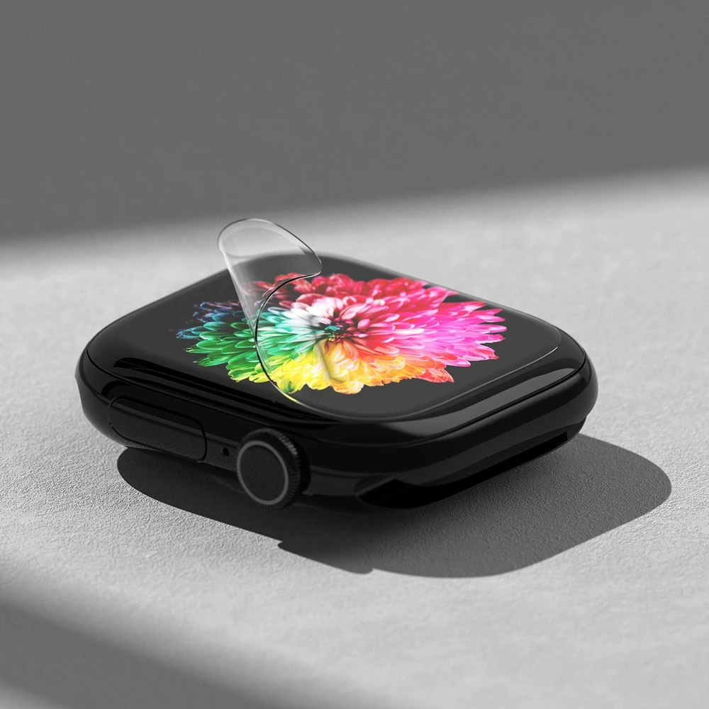 Folje mbrojtëse Ringke Dual Easy Pro për Apple Watch 10 46mm, Set 2 copë, Transparent