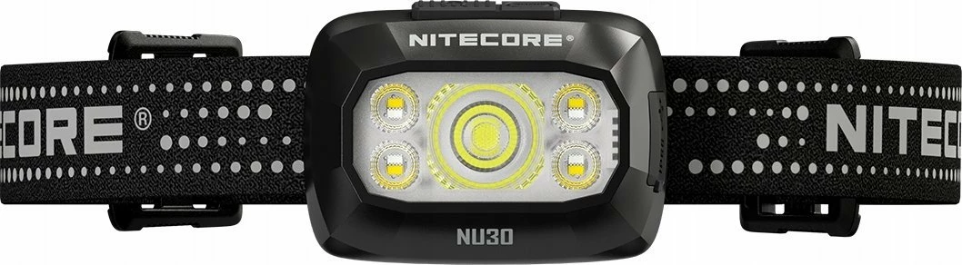 Llambë ballore Nitecore NU30 500 lm, USB‑C, bateri 1500 mAh, IP66, e zezë