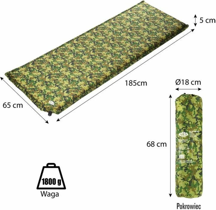 Shilte vetëfryese Nils Extreme, camo