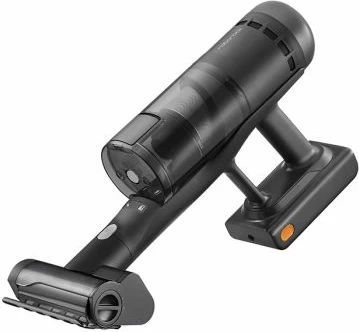 Fshesë elektrike vertikale pa kabllo Roborock H60 Hub Ultra, 210AW, HEPA 5-faza, deri 90min, stacion vetë-zbrazës 3L, me 3 koka, bardhë/zi