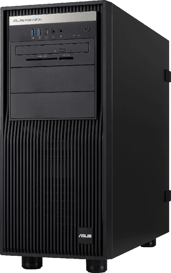 Kompjuter workstation barebone ASUS ExpertCenter Pro ET500I W8-D, LGA1851, Intel W880, 4x UDIMM ECC/nonECC, 3x M.2, 4x SATA, 2x SlimSAS, 2x 2.5Gb LAN, 750W Gold, i zi