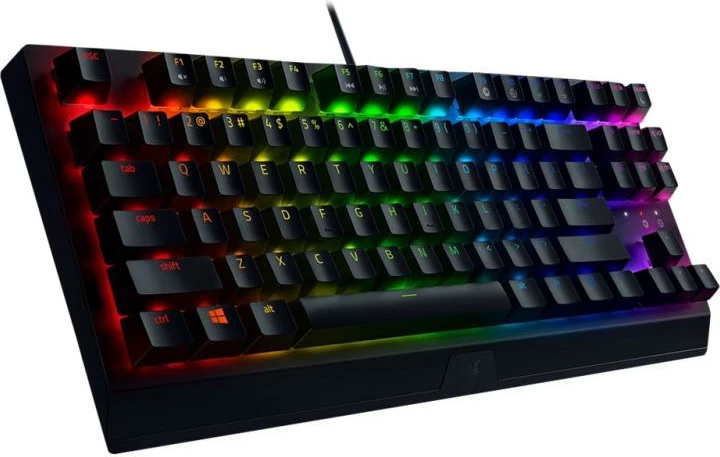 Tastierë gaming Razer BlackWidow V3 Tenkeyless (RZ03-03490400-R3G1), mechanical Razer Green, RGB, Black