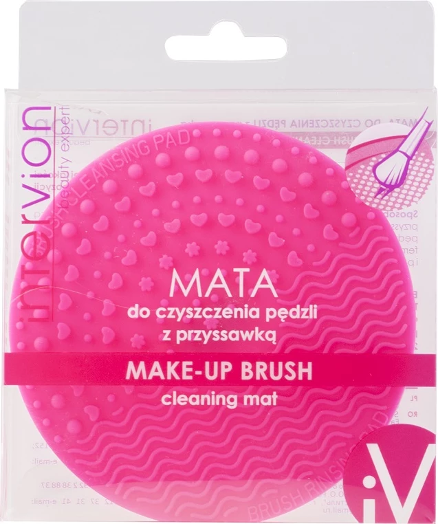 Mat për pastrim brushash make-up Inter Vion, 1 copë