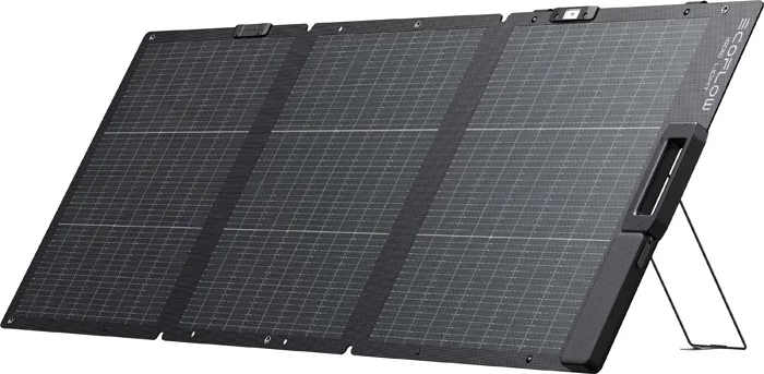 Panel diellor i palosshëm EcoFlow EF-FOLD-160-LW 160W, XT60, IP68, TOPCon monokristalin, i zi
