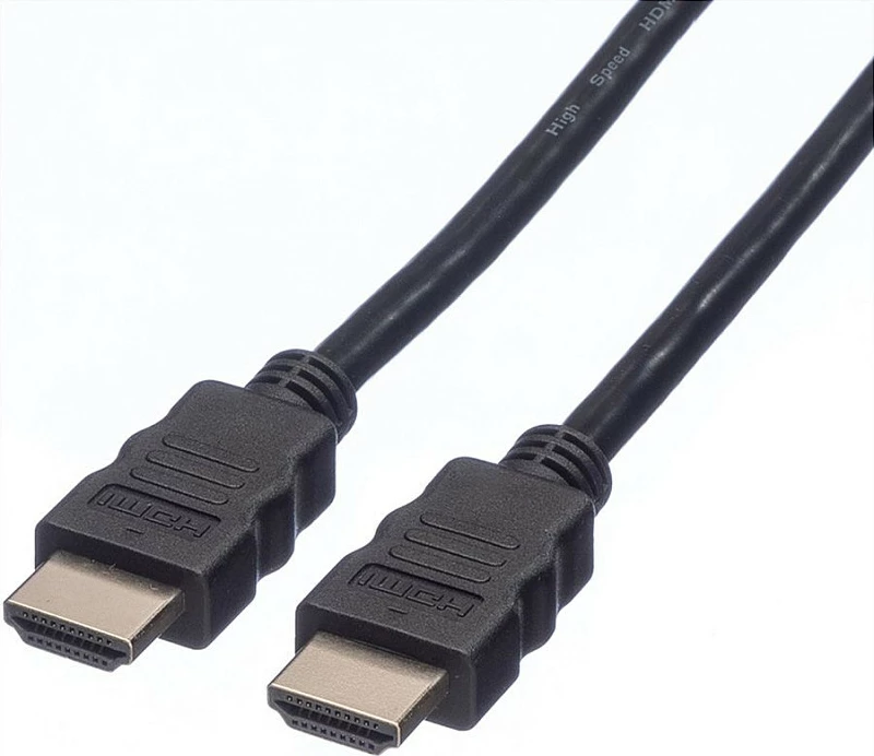 Kabllo HDMI VALUE 11995901, 1m, 8K 60Hz, ARC, Ethernet, e zezë
