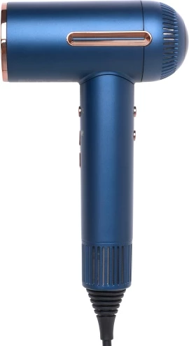 Tharëse flokësh, Adler, AD 2271 Superspeed, motor brushless 110,000 RPM, 1500W, 3 shpejtësi ajri, 6 temperatura, jonizim, ekran LED, me koncentrator magnetik, difuzor magnetik dhe çantë udhëtimi, blu
