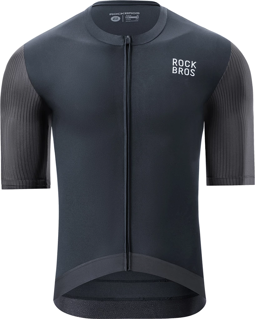 Maicë çiklizmi Rockbros 15200025, mëngë të shkurta, XL, e zezë