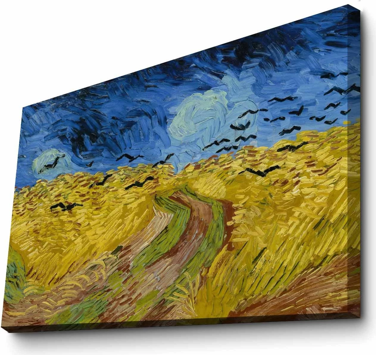 Pikturë dekorative në kanavacë, Van Gogh, shumëngjyrëshe, 70x100cm, kornizë druri