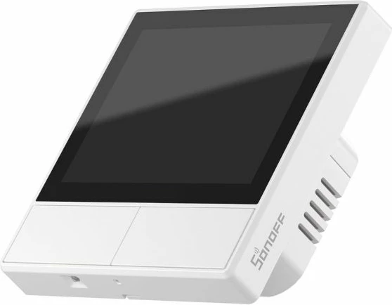 panel kontrolli smart muri SONOFF NSPanel-EUW, Wi‑Fi, touchscreen, termostat, e bardhë
