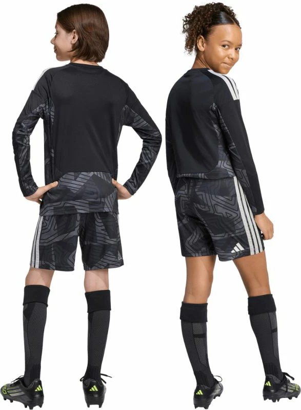 Shorce portieri për fëmijë adidas Tiro 26 Competition KC5468, të zeza/gri [Madhësia: 128 cm]