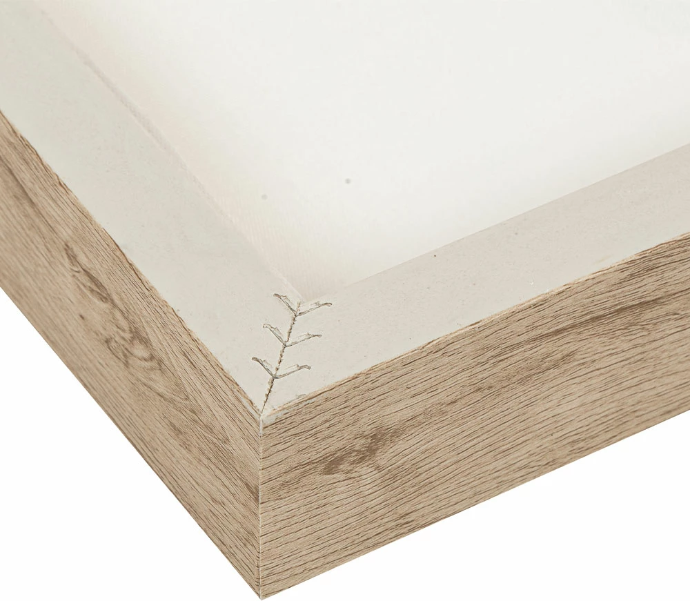 Pikturë dekorative me kornizë, ngjyrë bezhë, 80x80x3.8cm