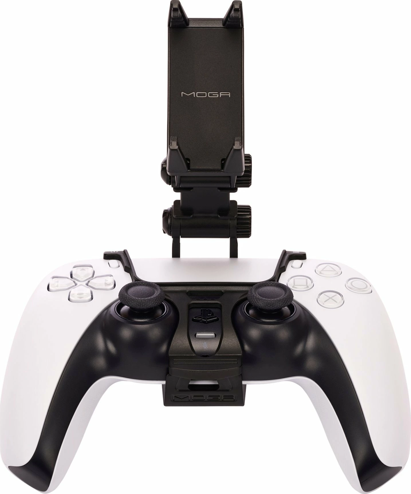 Mbajtëse telefoni PowerA Phone Holder për kontrollor DualSense & DualShock 4, e zezë
