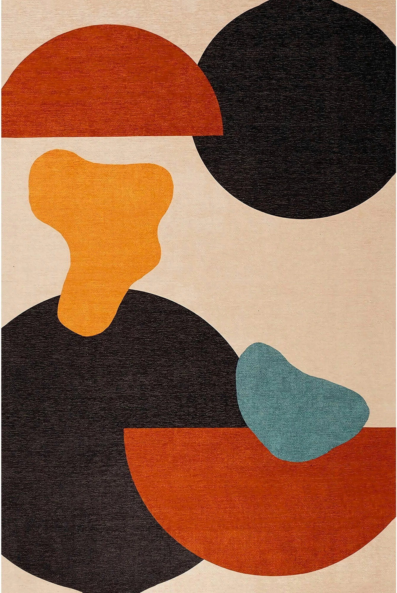 Qilim Conceptum Hypnose, shumëngjyrësh, 140x220cm, Woopamuk007