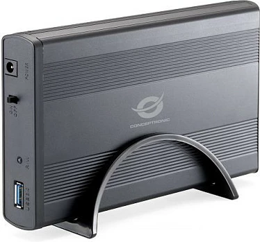 Kasë e jashtme për HDD Conceptronic 3.5" SATA, USB 3.2 Gen 1, grafit