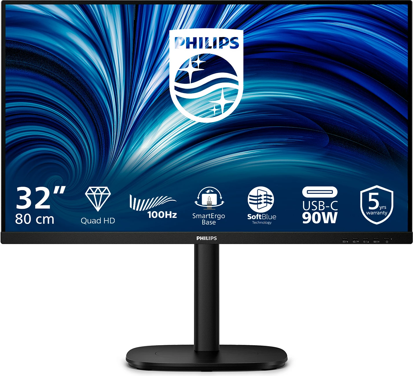 Monitor Philips 32B2U3601/00, 32 inch, i zi