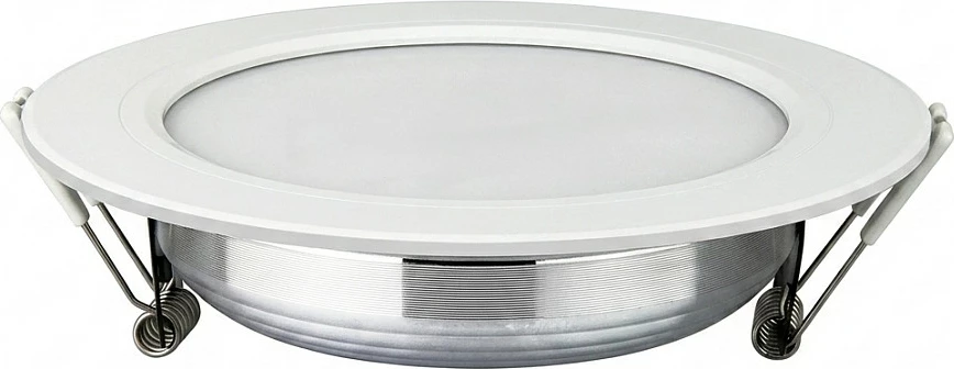 Panel LED i rrumbullakët Miboxer MiLight 9W, RGB+WW, me Wi‑Fi dhe kontroll me radio, i bardhë