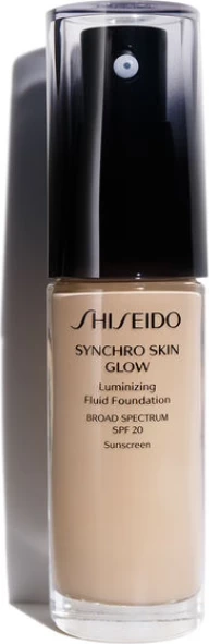 Fondatinë Shisedo Synchro Skin Glow SPF 20, 2 Neutral, 30 ml