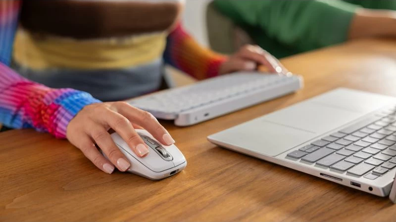 Maus Logitech MX Anywhere 3S 910-006930 wireless Bluetooth me butona anësorë i bardhë