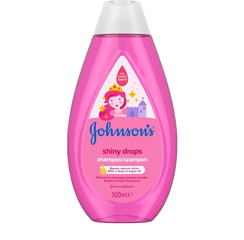 Shampon për fëmijë Johnson & Johnson Shiny Drops uniseks, 500ml