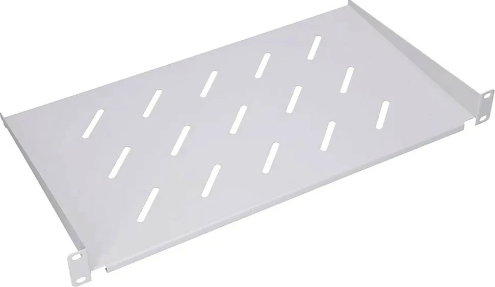 Rafte rack Extralink 1U, 19", 350mm, metal, gri