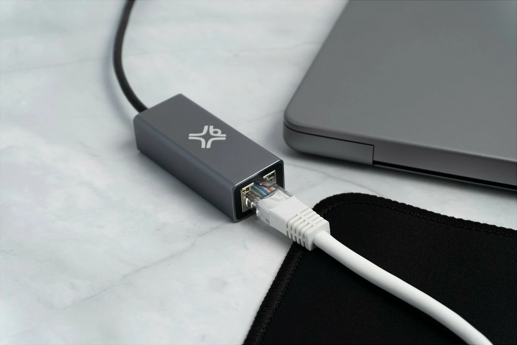 Adapter USB-A në RJ-45 XTREMEMAC XWH-AAE-13, USB 3.2 Gen 1, 1 Gbit/s, argjendtë