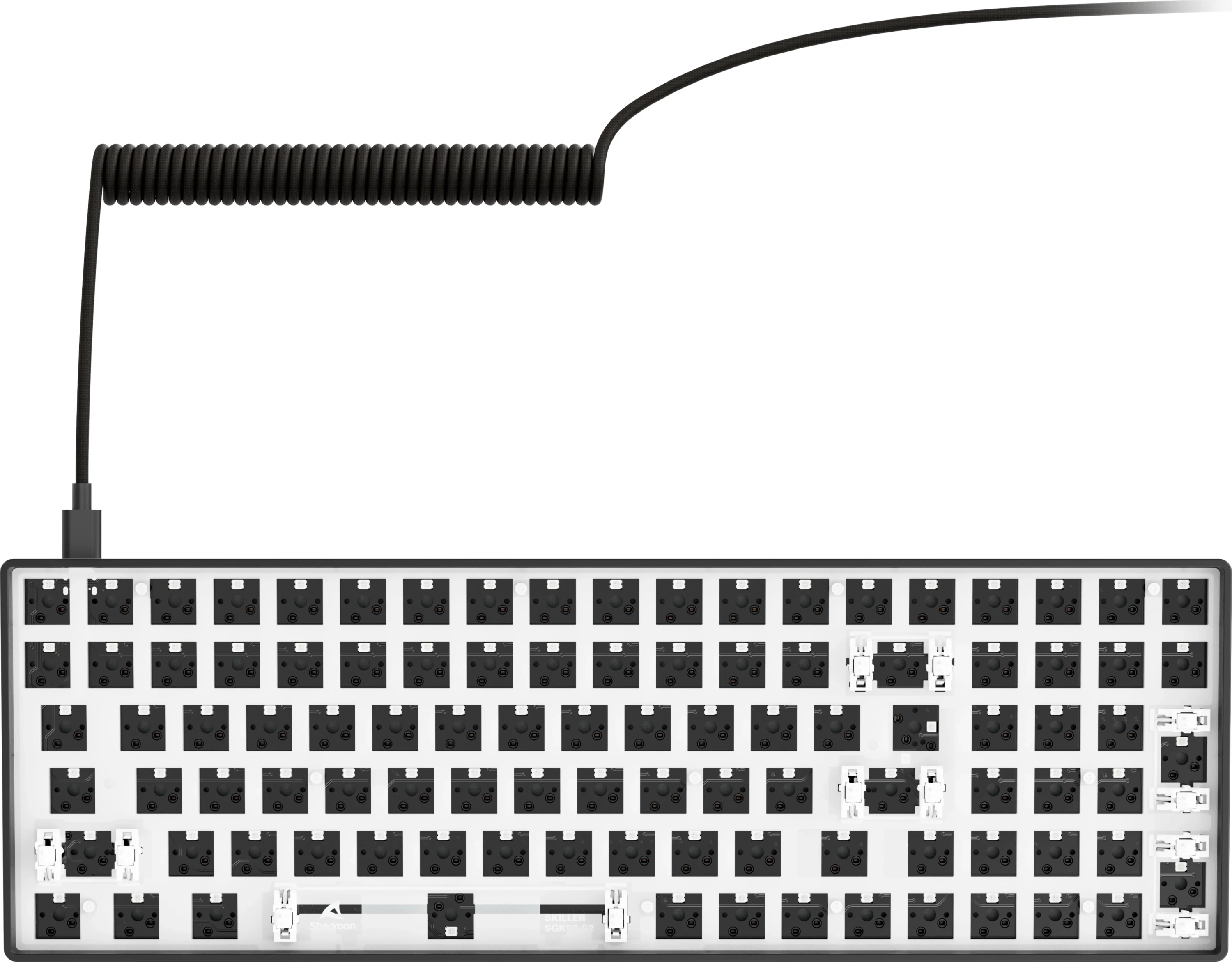 Tastierë barebone Sharkoon SKILLER SGK50 S2, e zezë