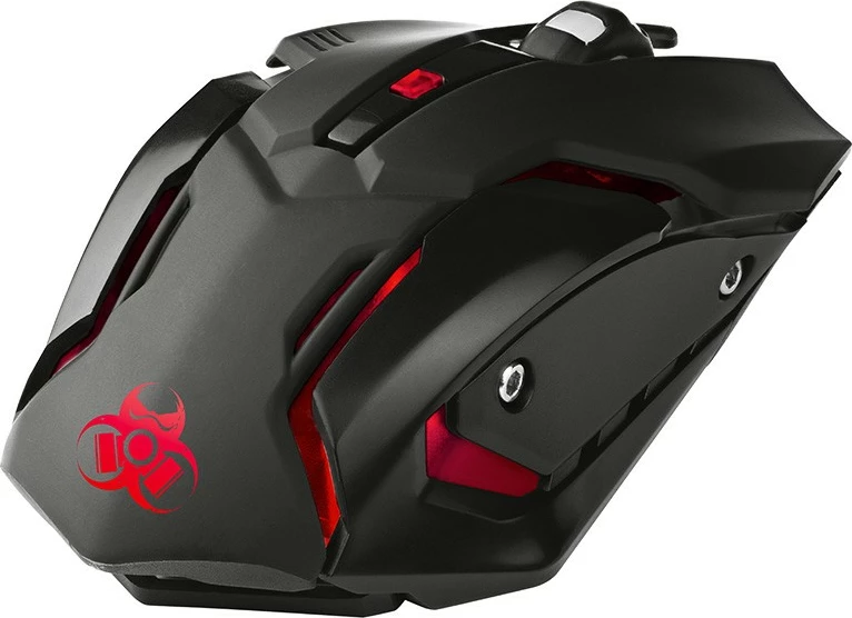 Maus Tracer Gamezone ROCKY RF NANO wireless 2.4GHz USB 3200 DPI 6 butona LED bateri 500 mAh i zi