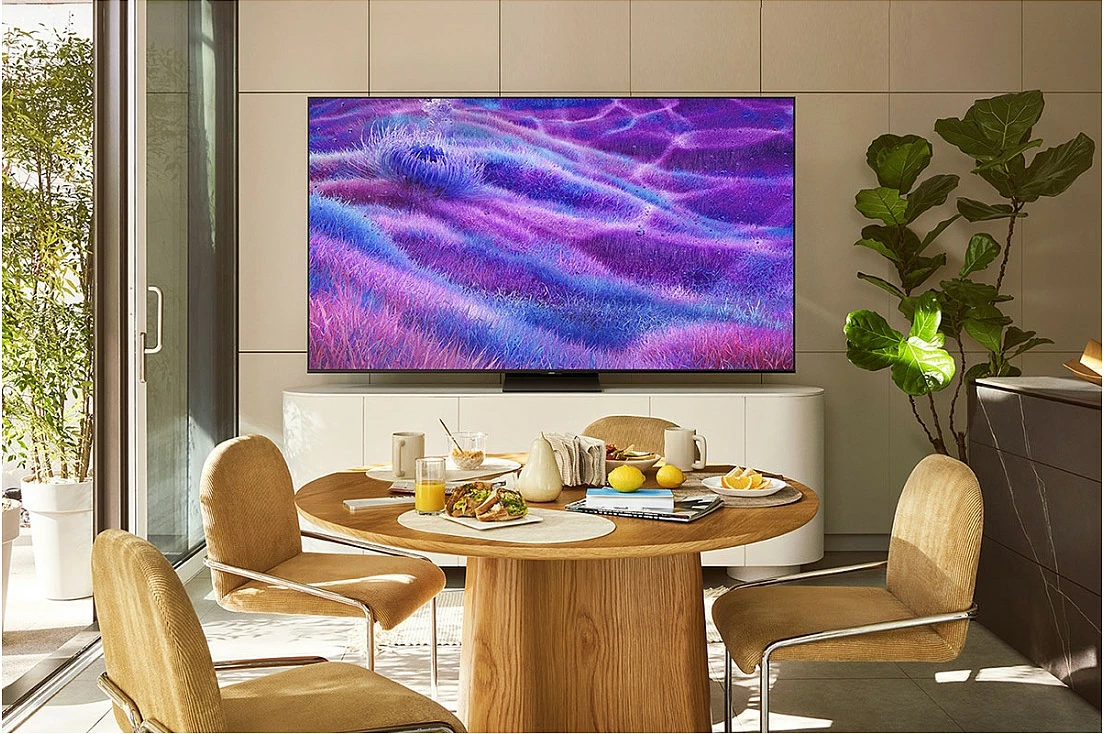 Televizor Samsung GQ85QN80FAUXZG Neo QLED 85" 4K, 100Hz, Dolby Atmos, 4x HDMI, Carbon Titan Grey