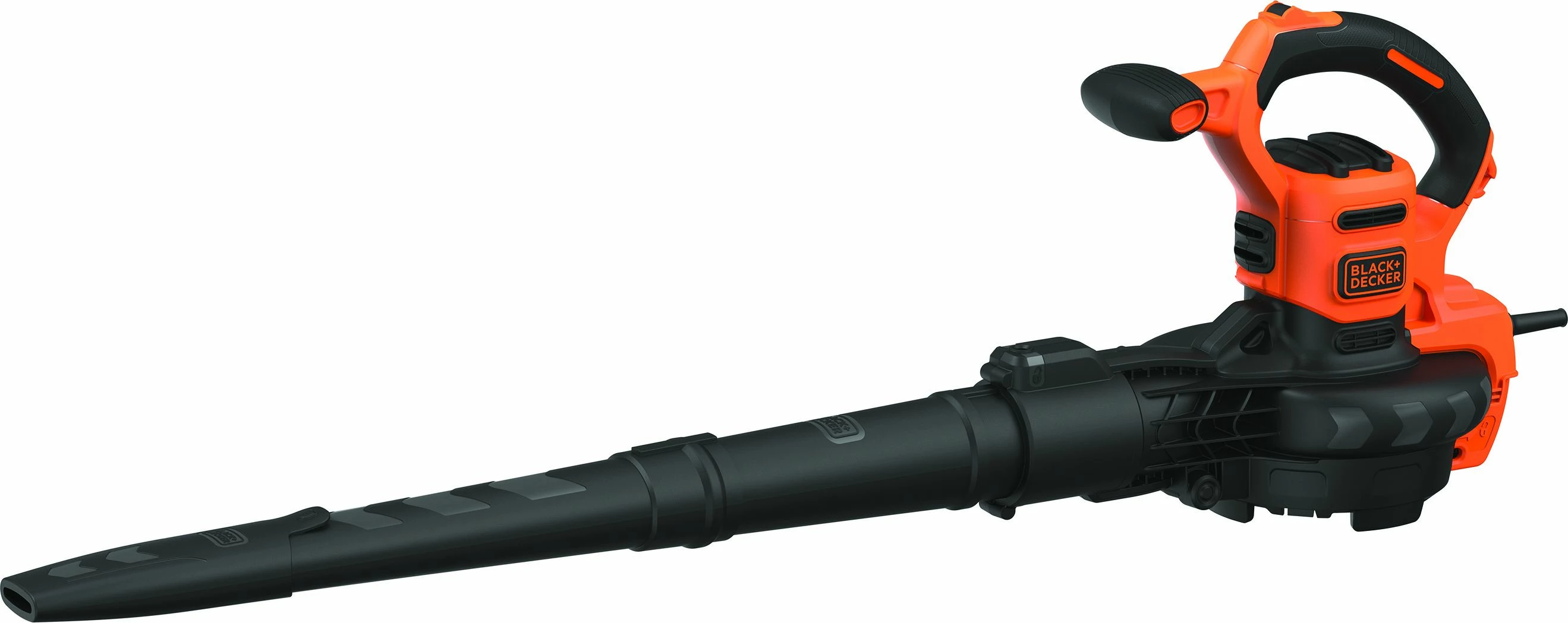 Aspirator dhe fryrës gjethe Black+Decker BEBLV300 3000W 72L 3-në-1, zi/portokalli