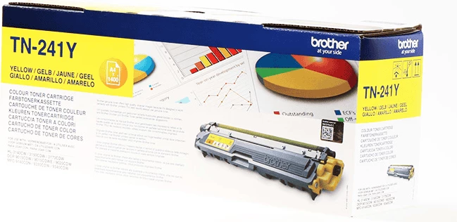 Toner Brother TN-241Y, 1400 faqe, standard, e verdhë