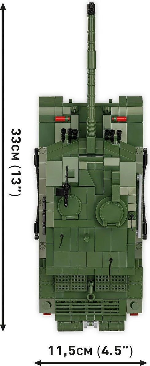 Set blloqesh Cobi Klocki Challenger 2, 954 pjesë, me figurë, Jeshile