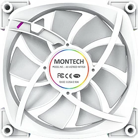 Ventilator për kasë Montech AX120 PWM 120mm, ARGB, 4-pin, i bardhë