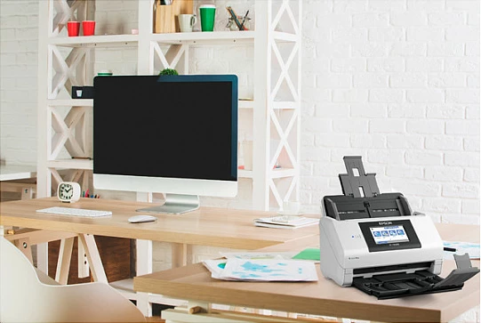 Skaner Epson WorkForce DS-790WN, 600x600 DPI, Wi-Fi, ADF, ekran me prekje