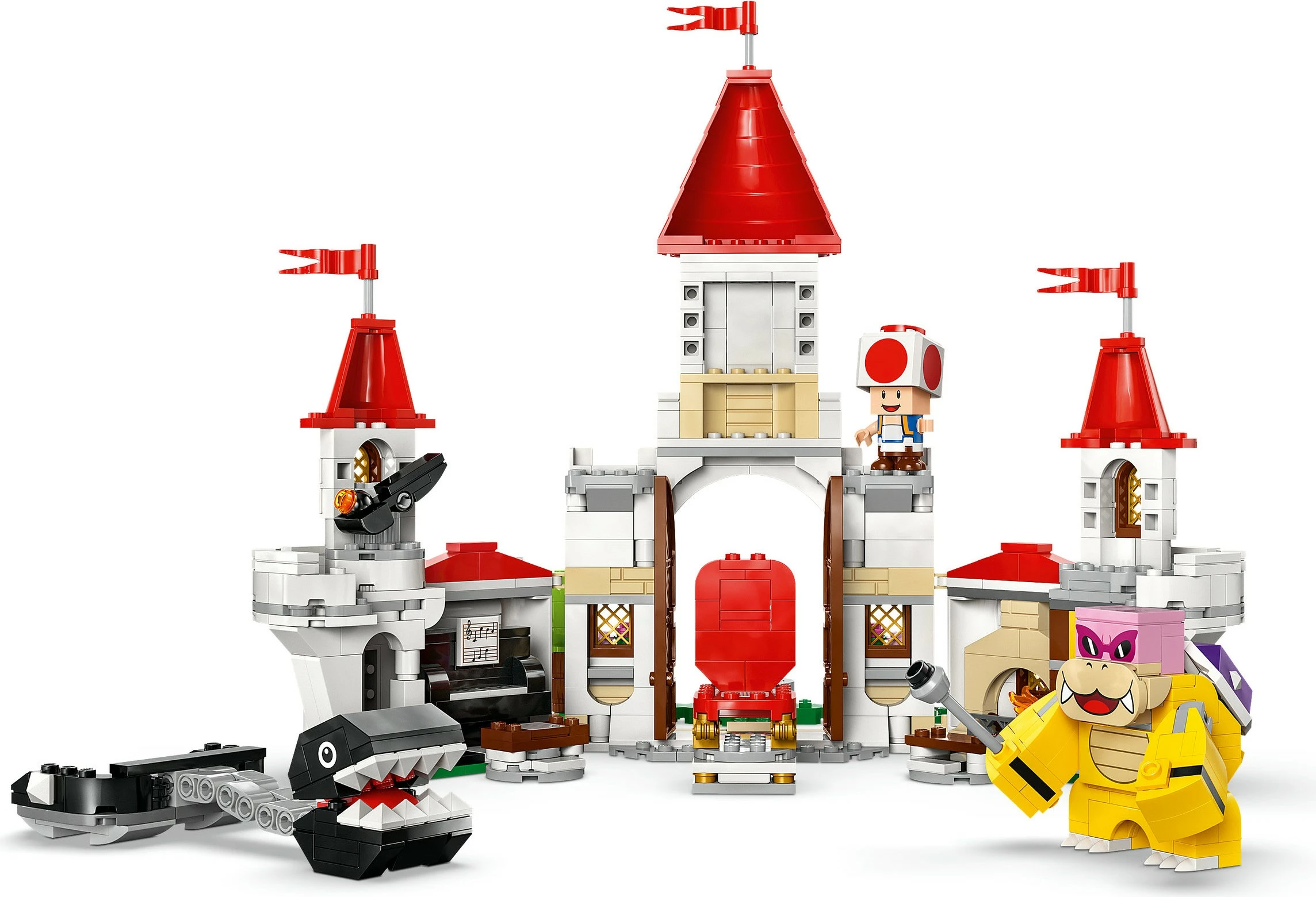 Set ndërtimi LEGO Super Mario 71435, Showdown me Roy, shumëngjyrësh