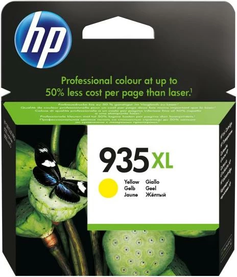 Kartush bojë, HP, 935XL C2P26AE, rendiment i lartë, e verdhë