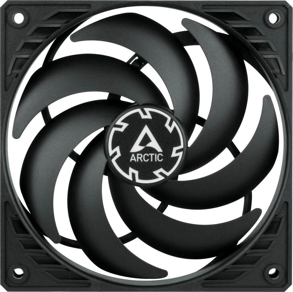 Ventilator kase ARCTIC P12 SLIM PWM PST 3 copë, 120mm, i zi