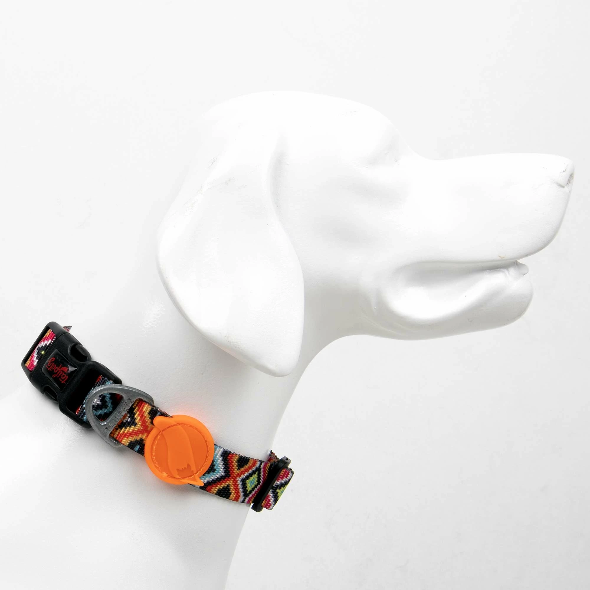 Qafore për qen, model etnik, shumëngjyrëshe, Paws & Whiskers