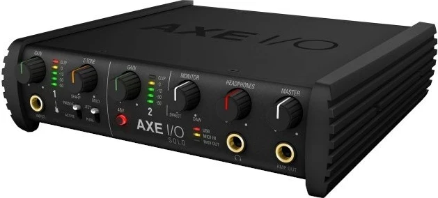 Audio interface IK Multimedia AXE I/O Solo, e zezë