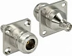 Adapter RF DeLOCK 88835, N në SMA, montim paneli