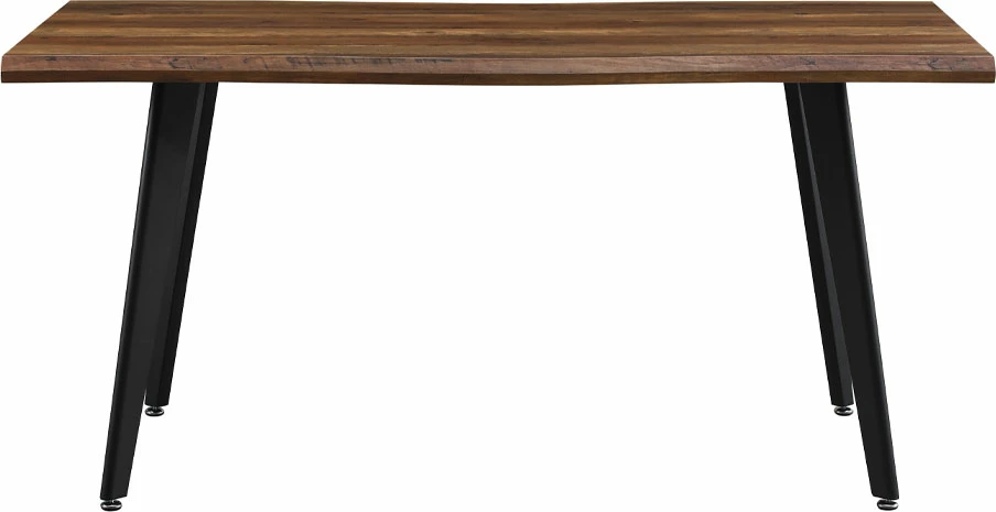 Tavolinë Grooves, ngjyrë arre, 160x90x75cm