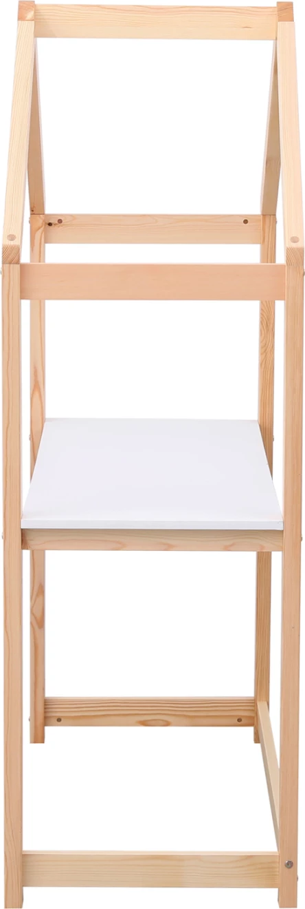 Tavolinë për fëmijë PEPE, dru pishe natyral, melaminë, 120x44x152cm