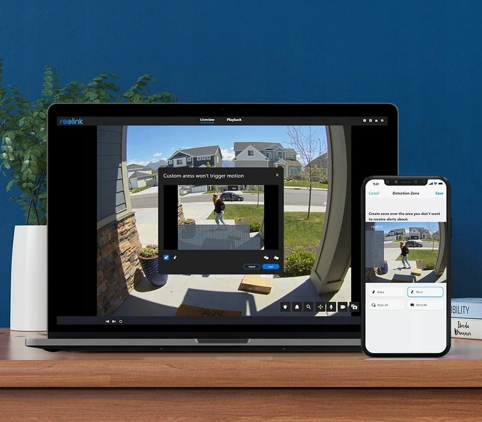 Kamerë IP Reolink Go Series G430 5MP, 4G LTE/Wi‑Fi, bateri 6000mAh, microSD deri 128GB, IP64, bardhë/zi