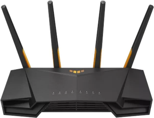 Ruter Wi‑Fi, Asus, TUF Gaming AX3000 V2 TUF-AX3000 (90IG0790-MO3B00/90IG0790MO3B00), Wi‑Fi 6 AX3000 3Gbps, 3–6 porte, e zezë