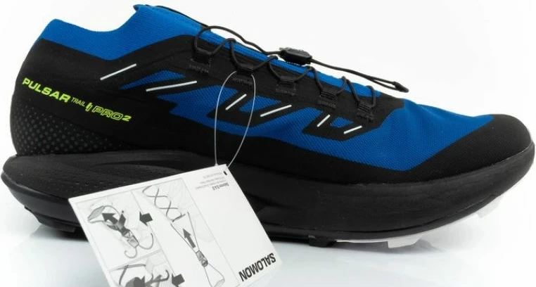 Atlete për meshkuj Salomon, të kaltra