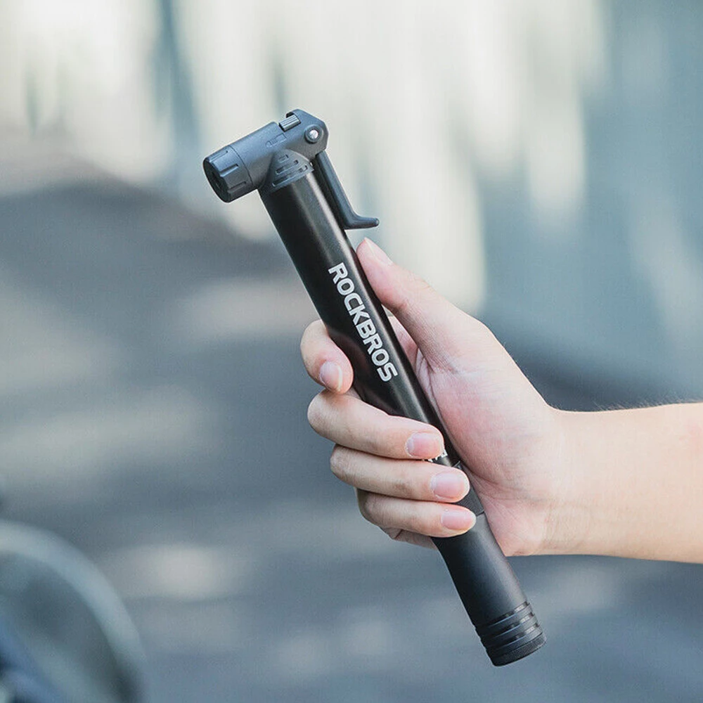 Pompë dore për biçikletë Rockbros 42320010001 me kaçavidë, e zezë