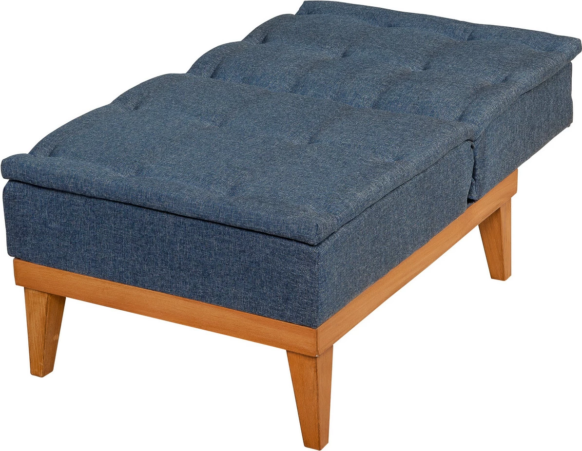 Karrige berjer Wing, ngjyrë blu e errët, Atelier del Sofa