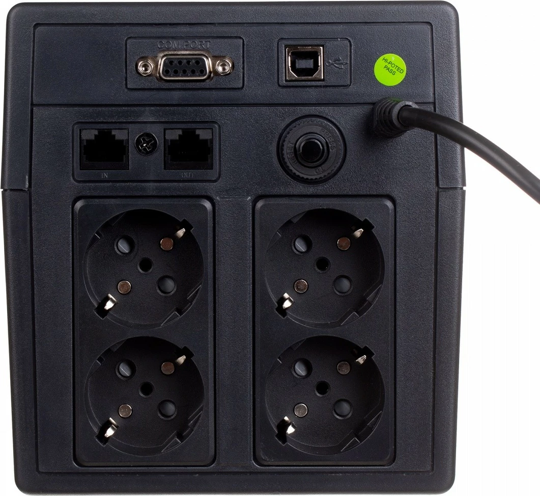 UPS Digitus DN-170065, 1000VA/600W, 2x12V/7Ah, i zi