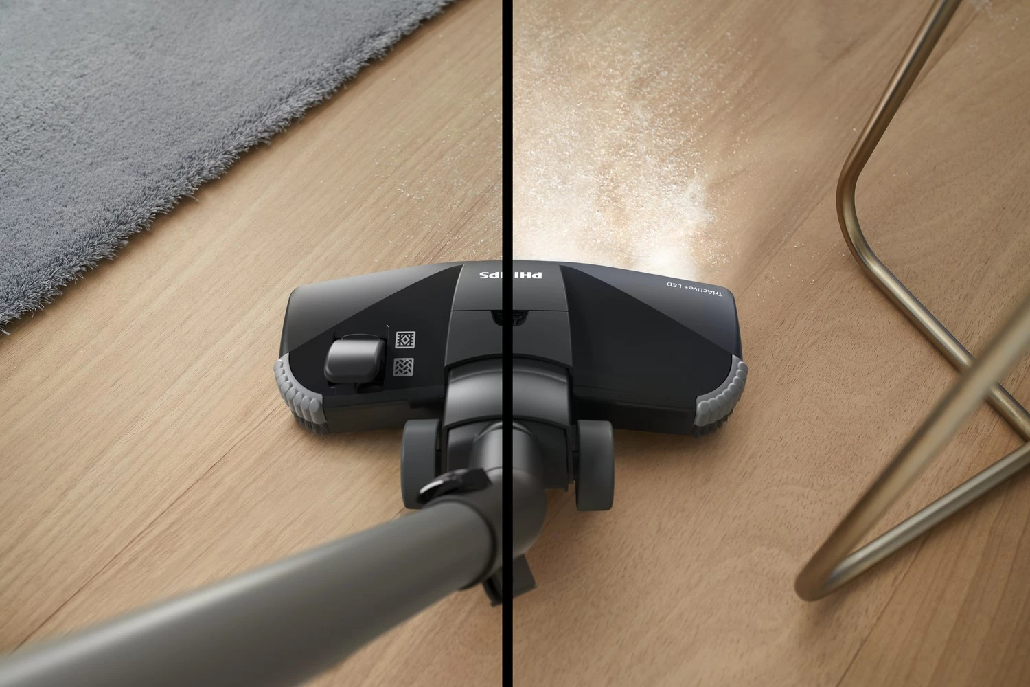 Fshesë me korrent Philips PowerPro Expert FC9747/09, pa qese, 2L, 900W, e zezë