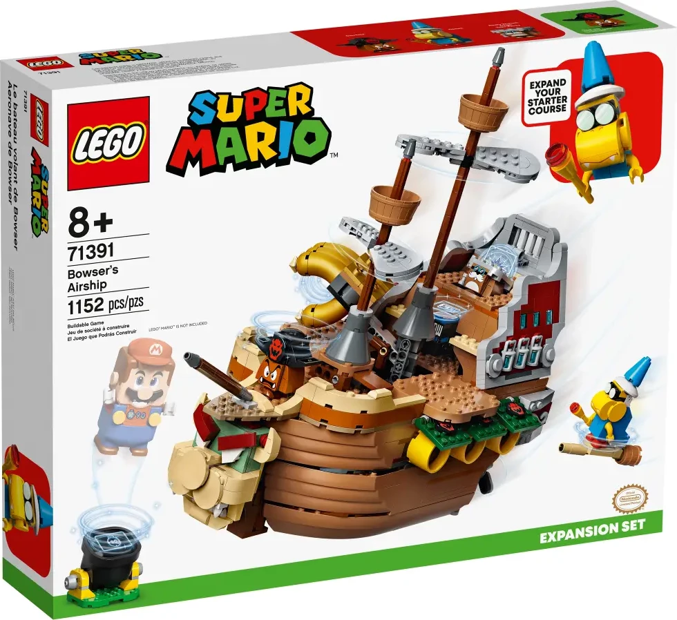 Lego Bowser Airship Super Mario